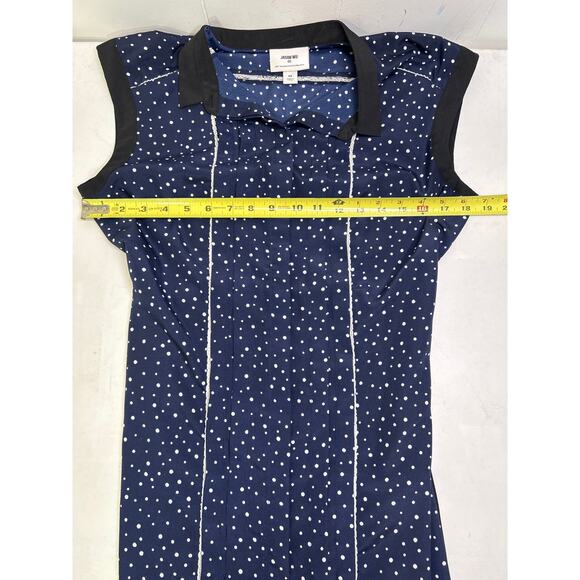 Jason Wu for Target polkadot chiffon dress in navy. Size M. - Picture 8 of 8